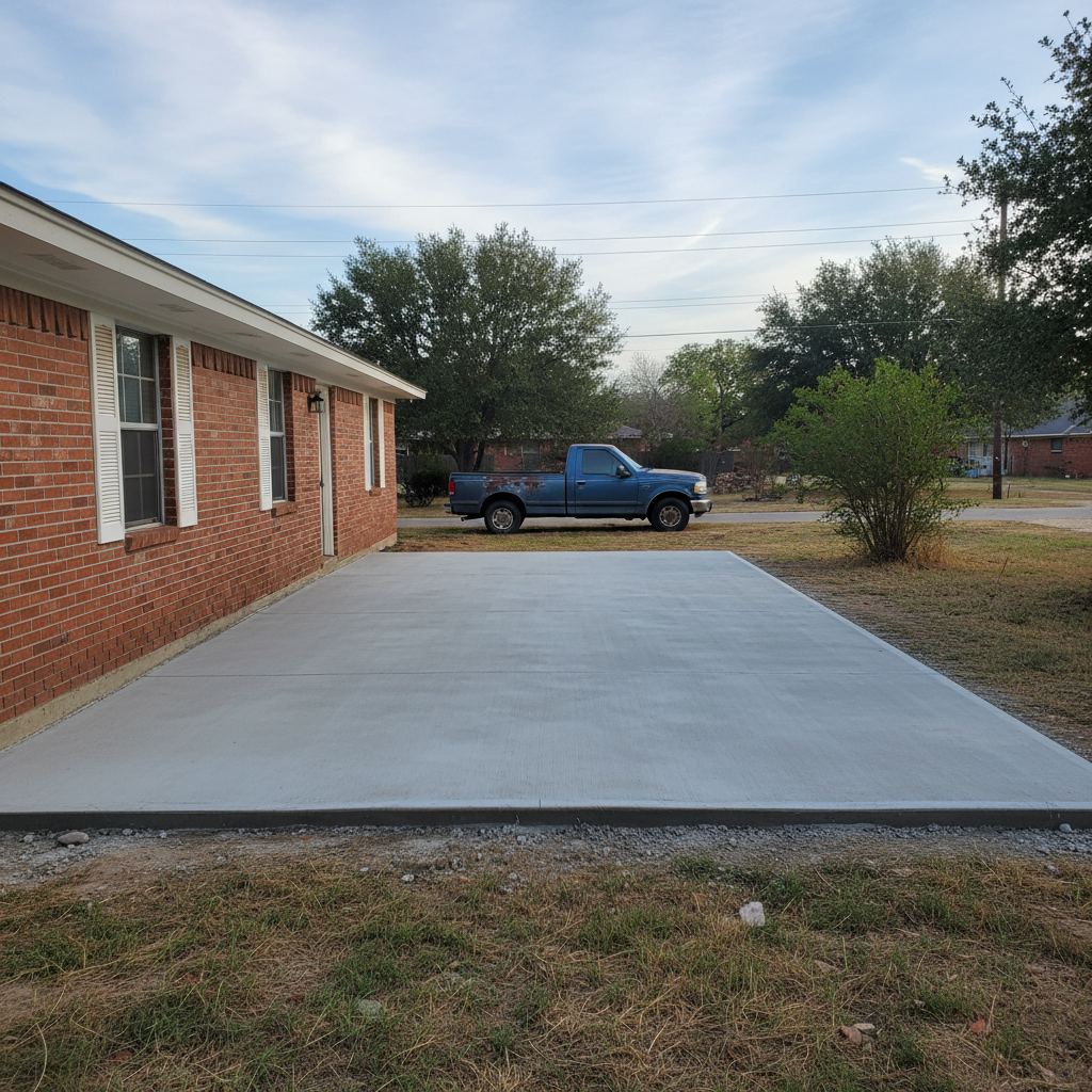 Concrete Flatwork in Carrollton, TX