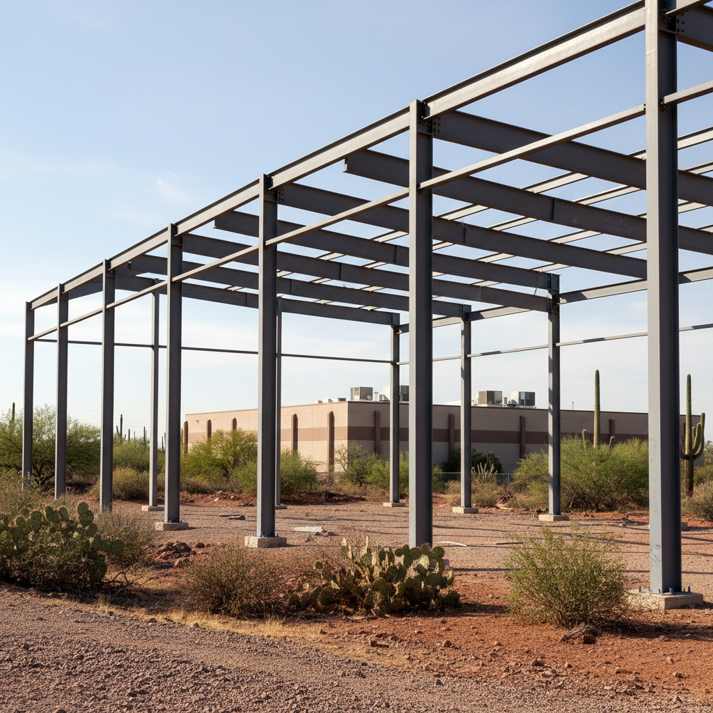 Steel Frame Erection