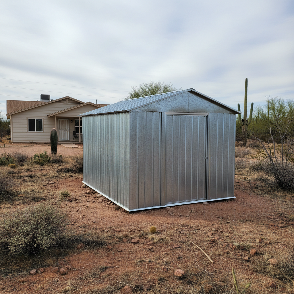 Metal Frame Sheds
