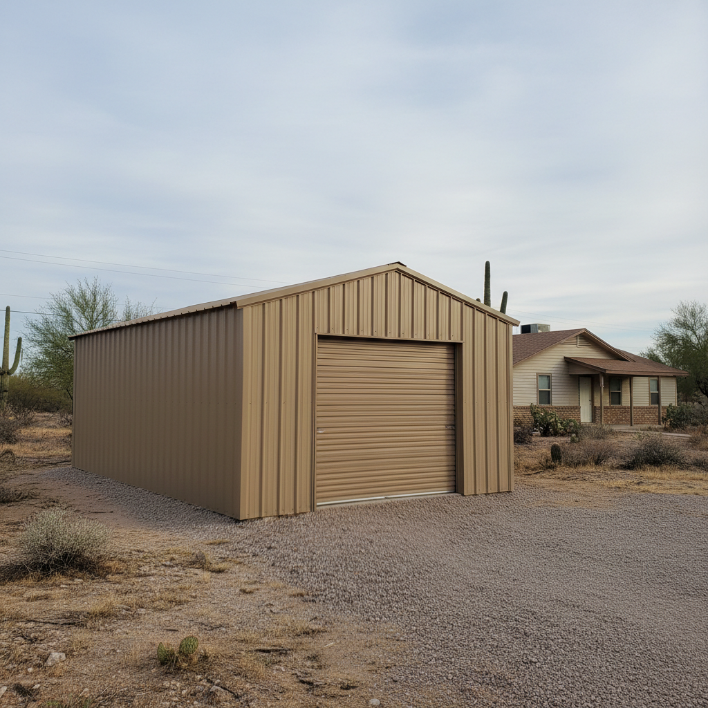Metal Frame Garages
