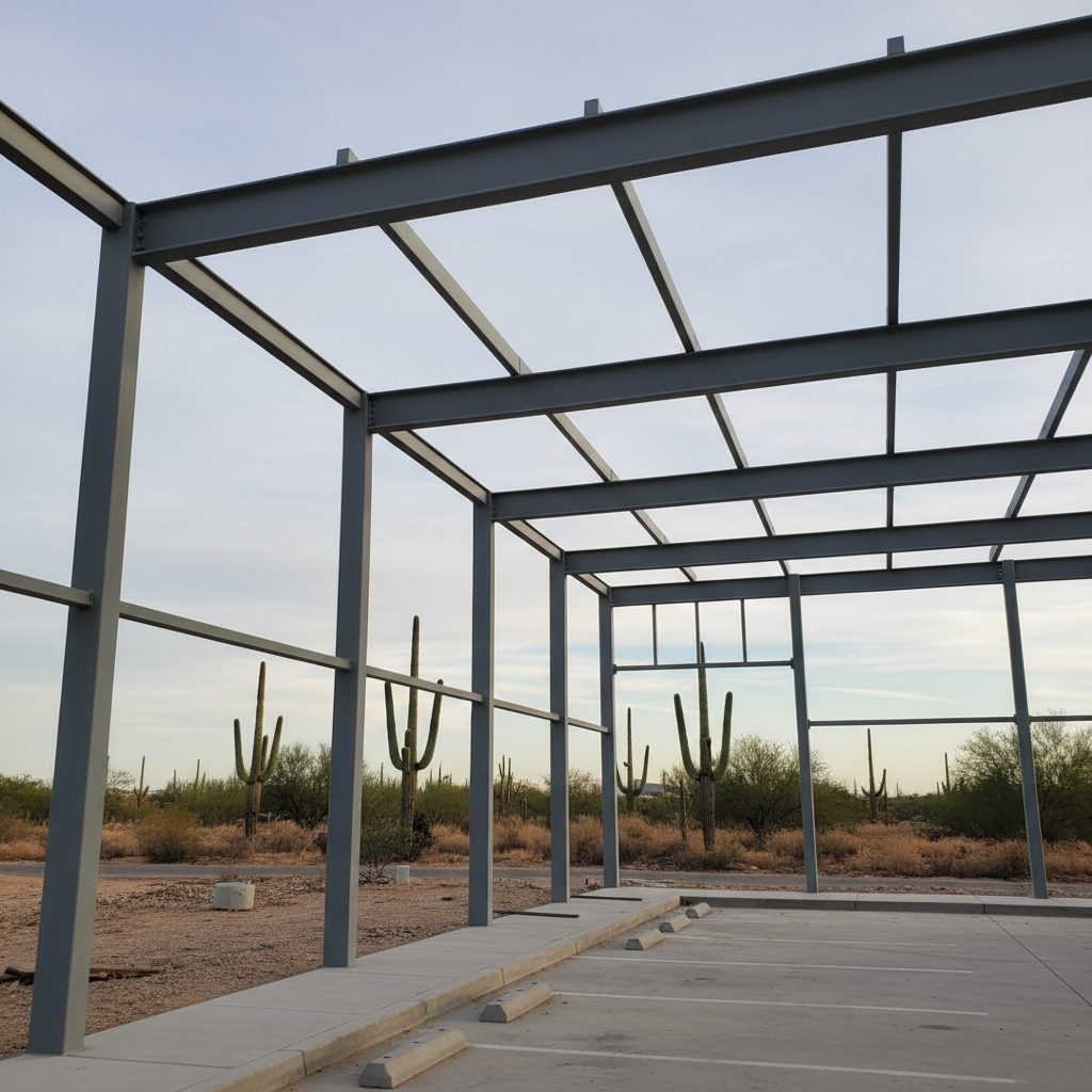 Steel Frame Erection