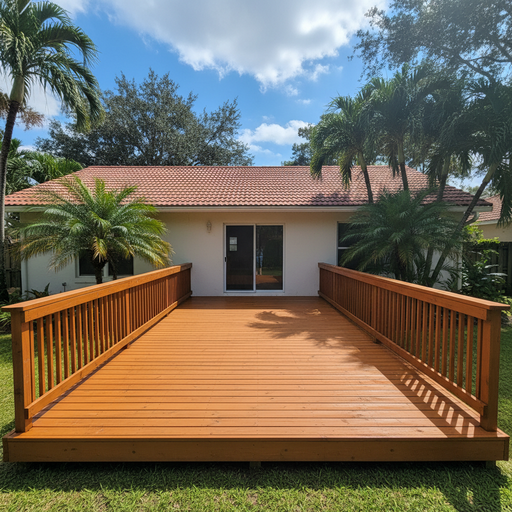 Deck Painting & Staining