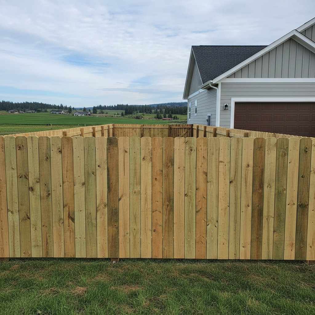Wood Fence Installation in Boise, ID