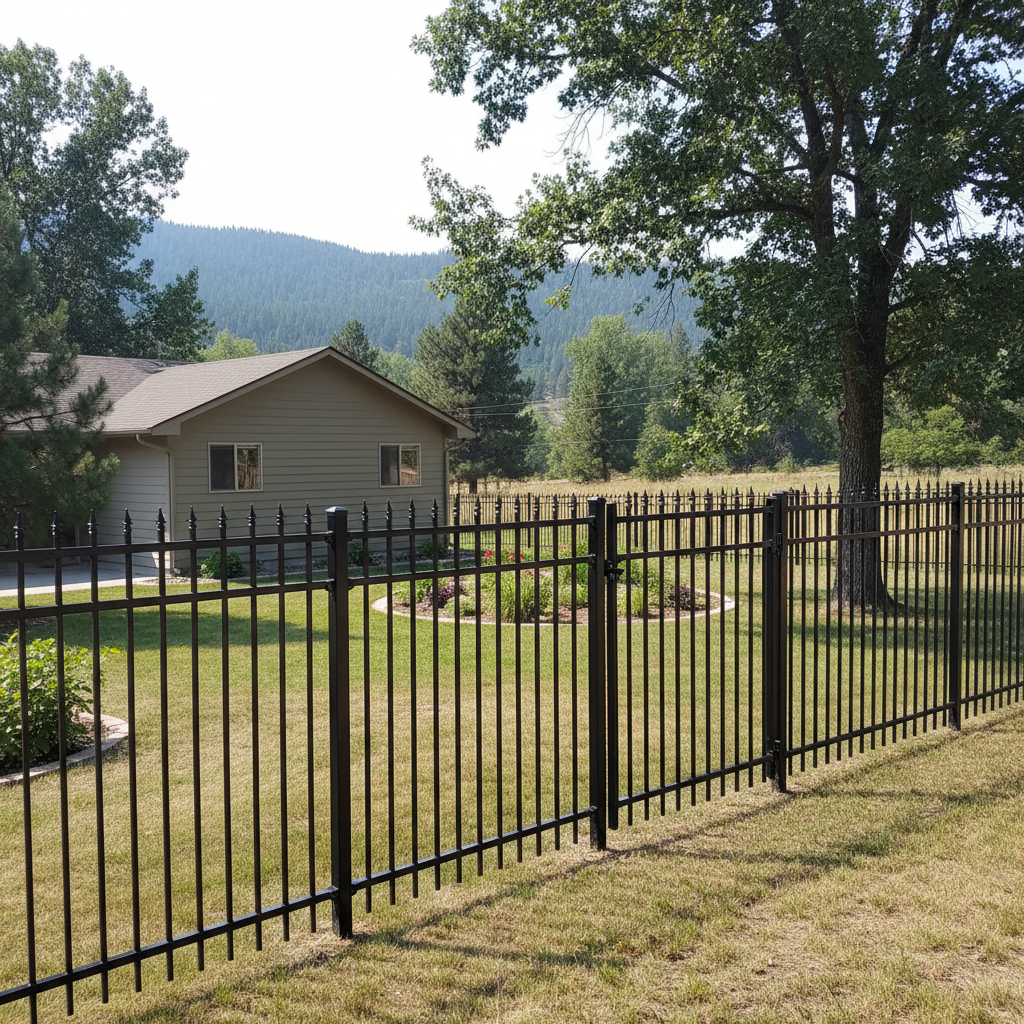 Aluminum Fence Installation in Boise, ID
