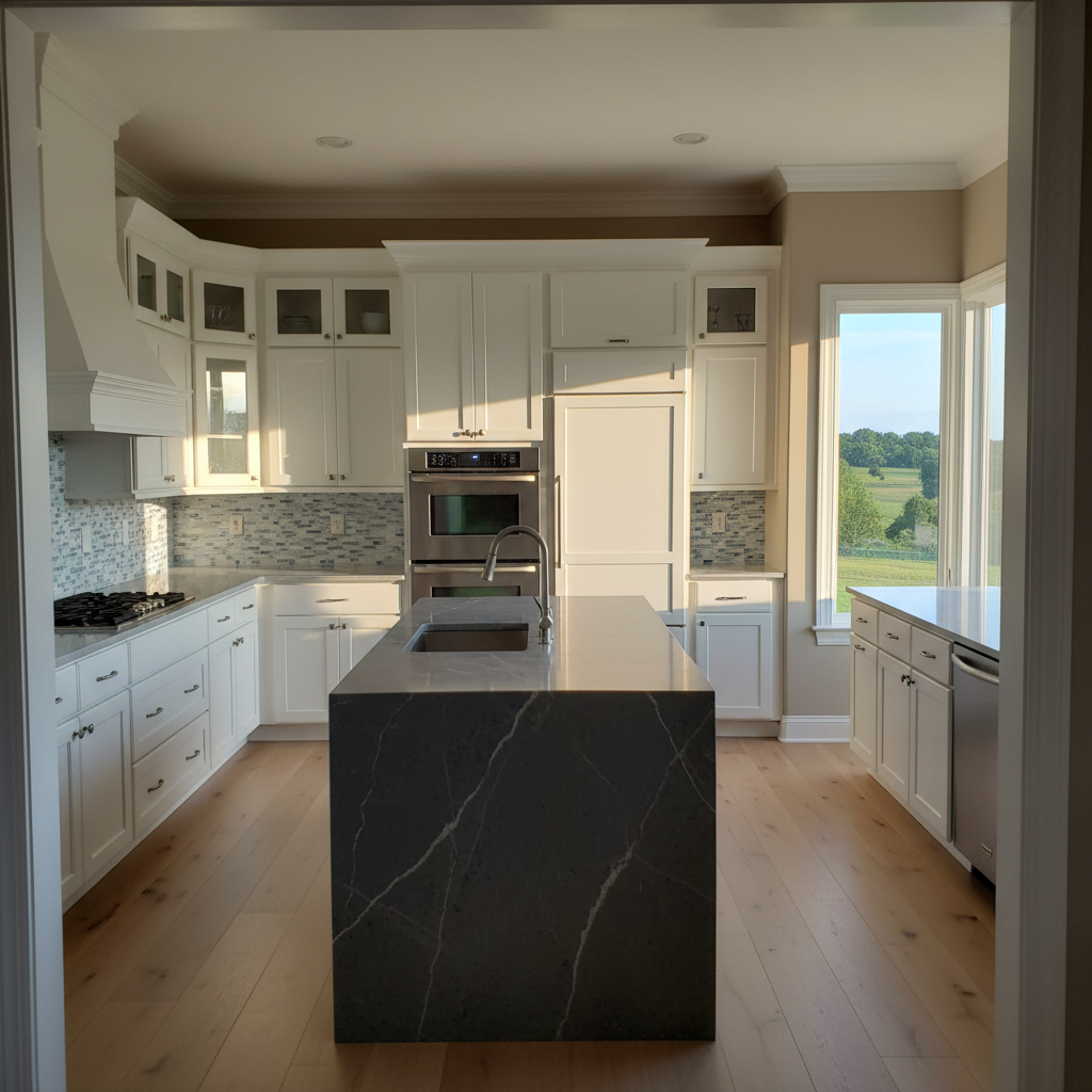 Kitchen Island Installation