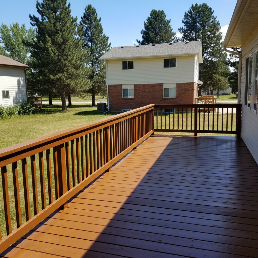 Deck Staining in Bozeman