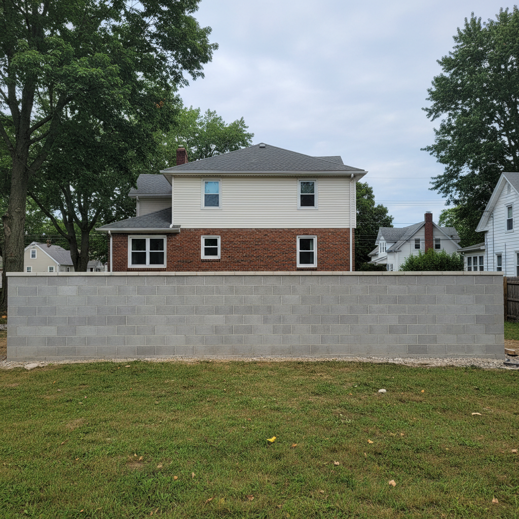 Block Wall Construction