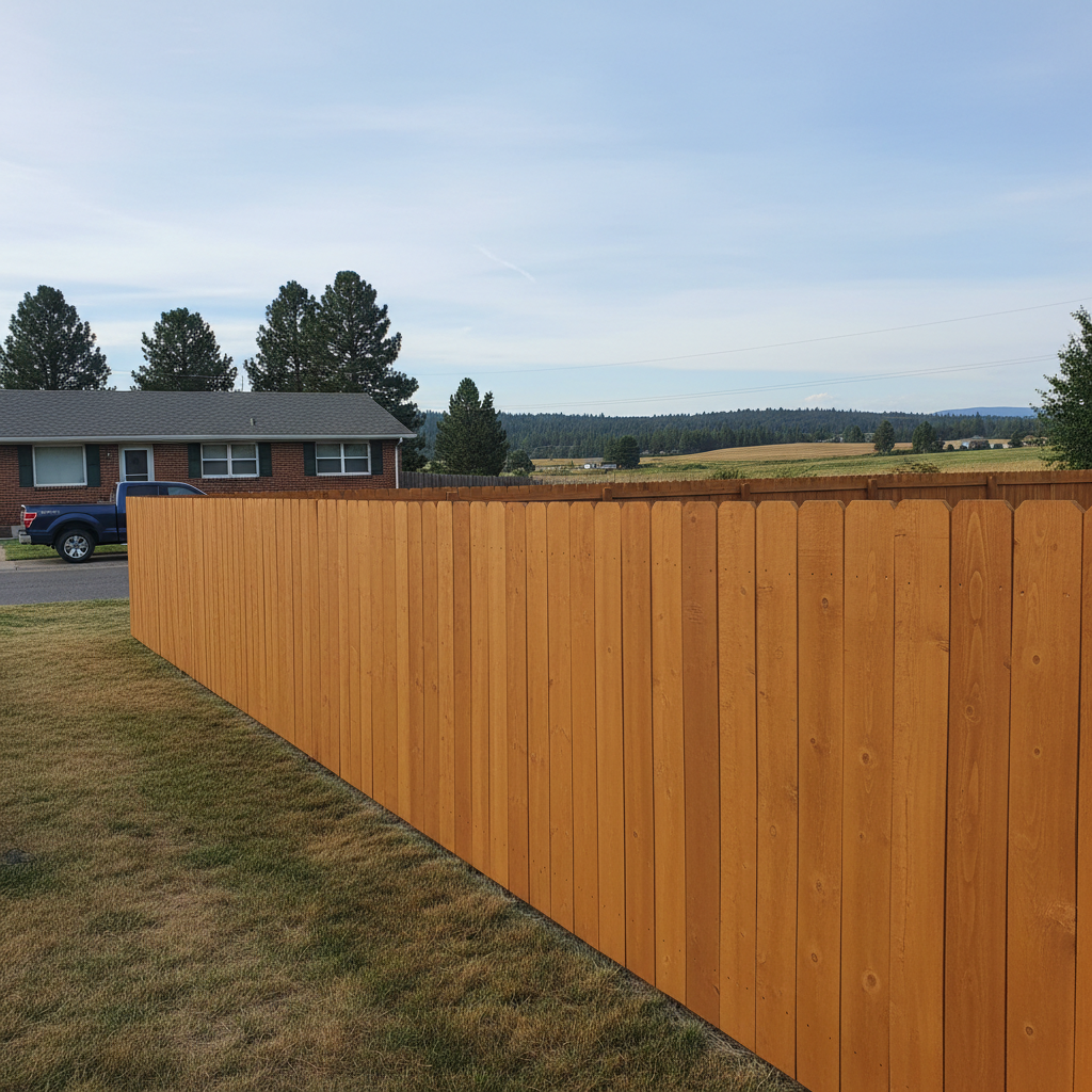 Fence Staining and Painting