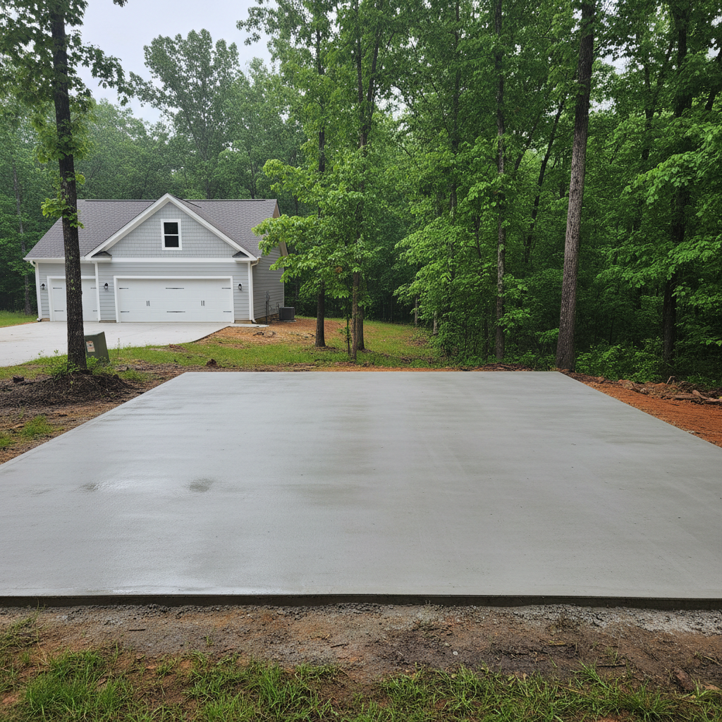 Concrete Installation in Huntsville