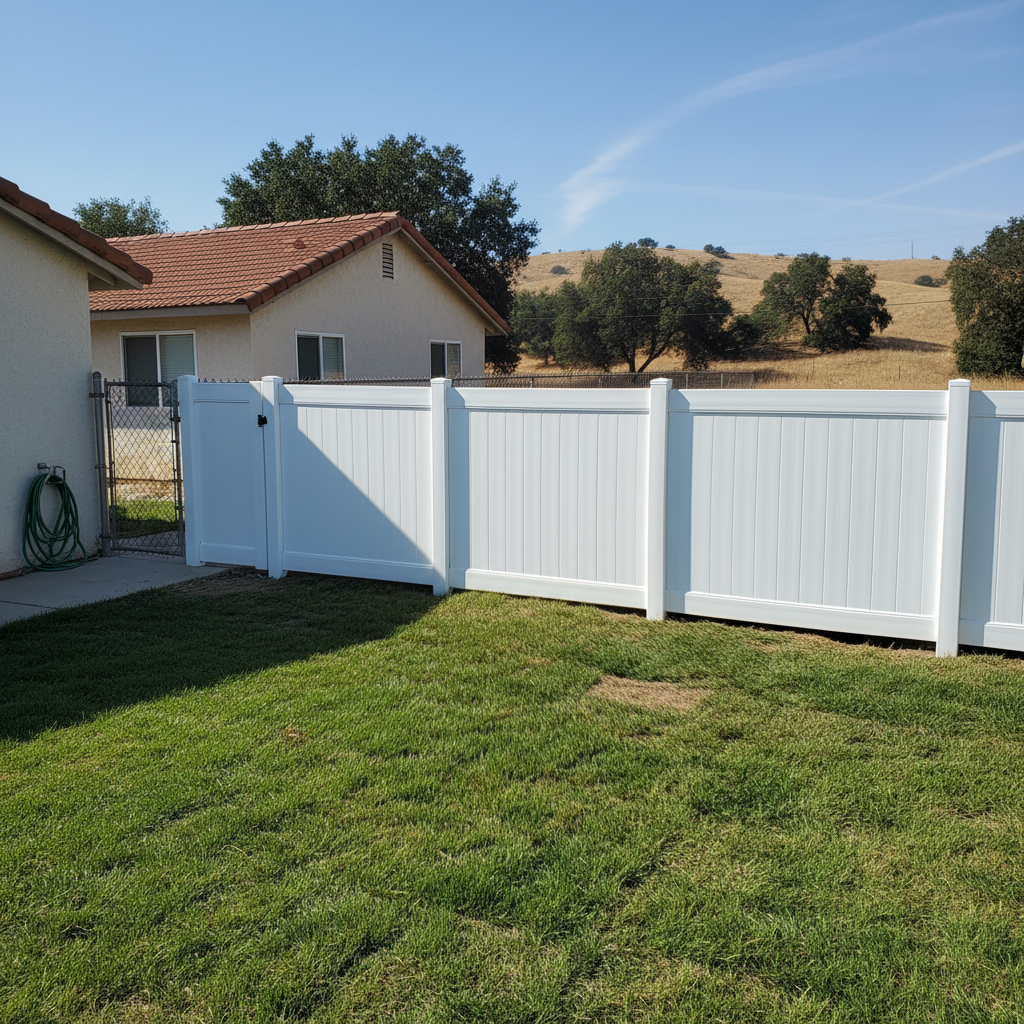 Vinyl Fence Installation