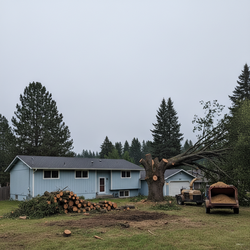 Emergency Tree Removal in Meridian