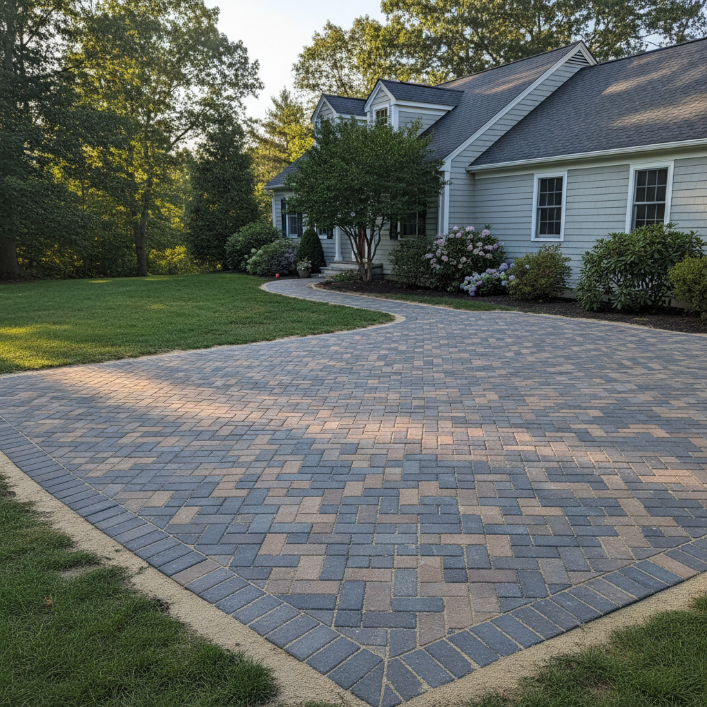 Paver Installation in Wellesley