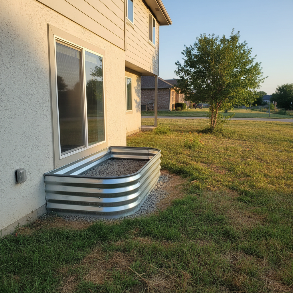 Egress Window Installation in Guymon