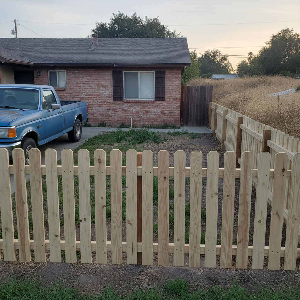 Wood Fence Installation