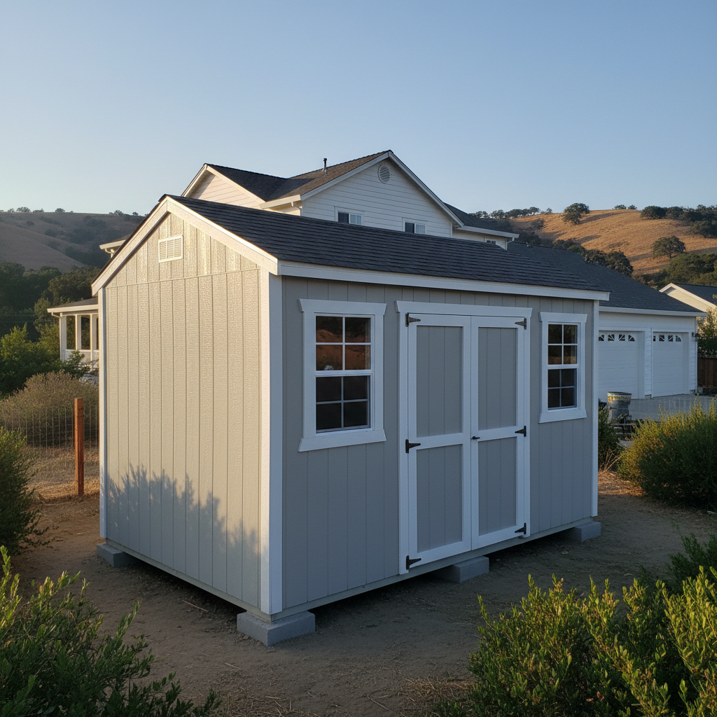 Shed Delivery and Installation in San Jose