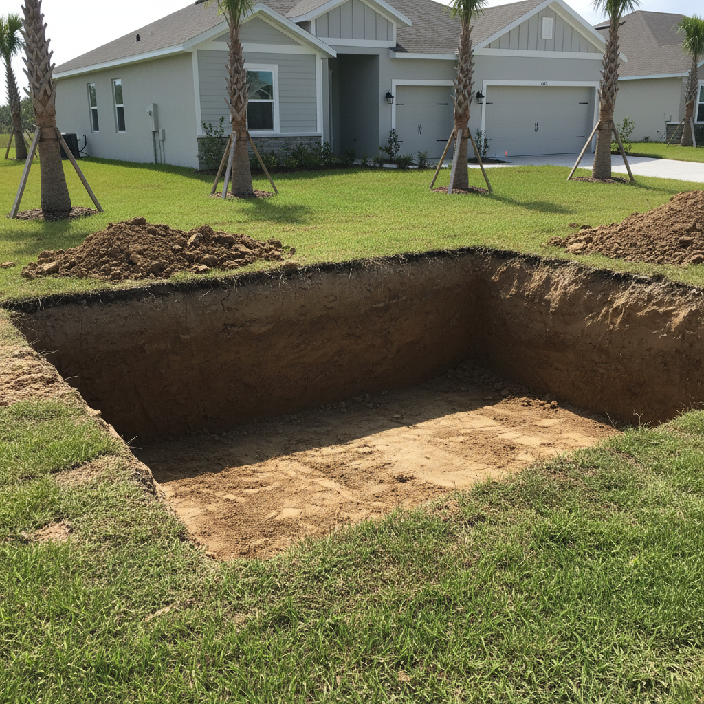 Excavation in Silver Springs