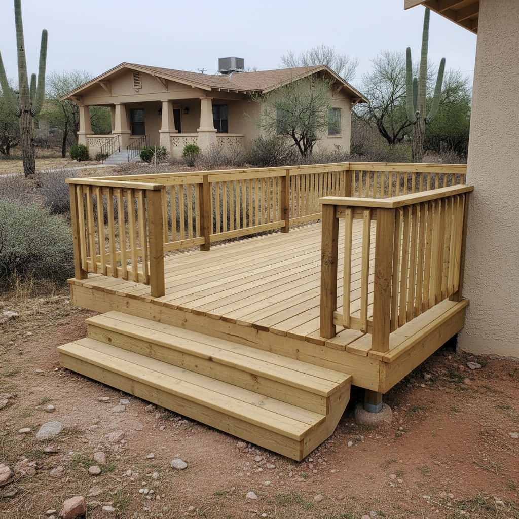 Wooden Decks in Chandler, AZ