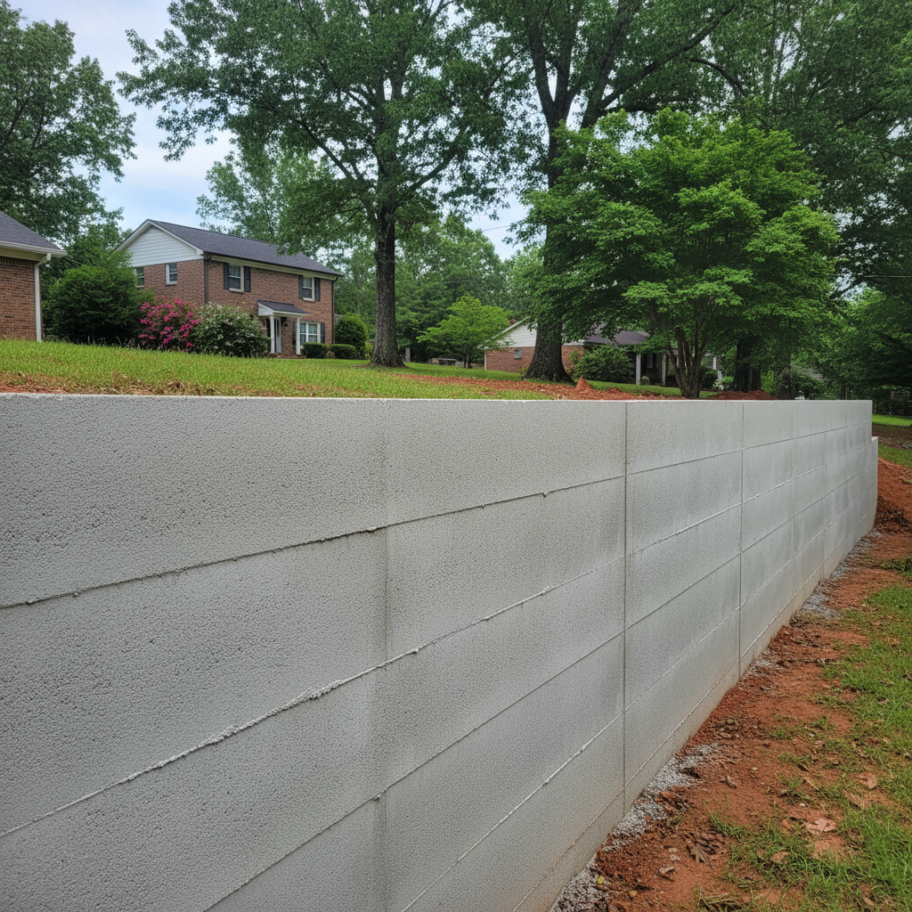 Concrete Retaining Walls