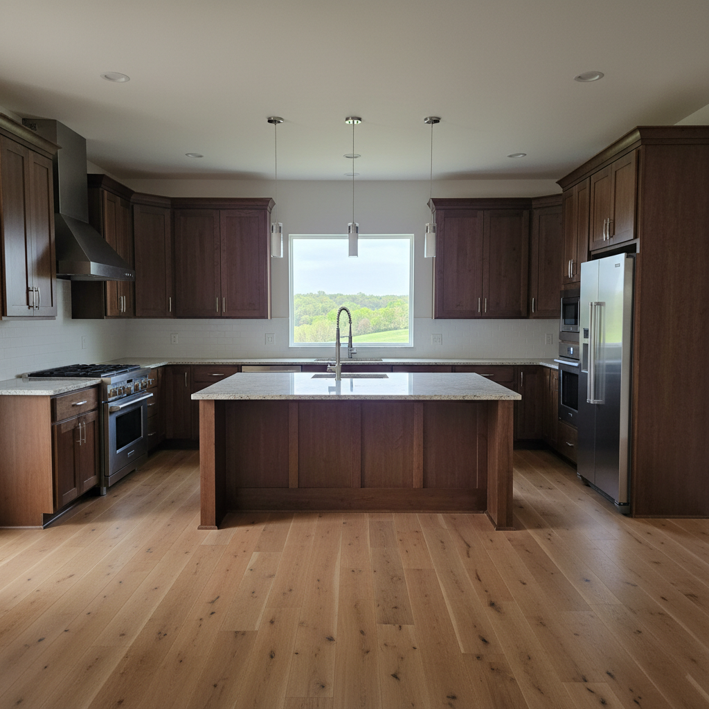 Kitchen Island Installation