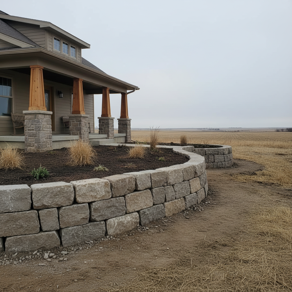 Retaining Wall Construction in Rapid City, SD