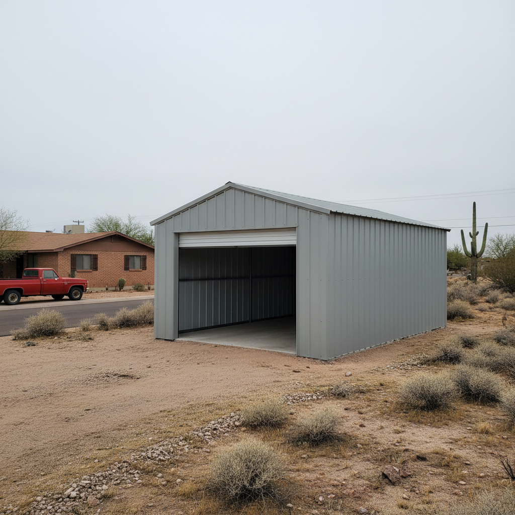 Metal Frame Garages