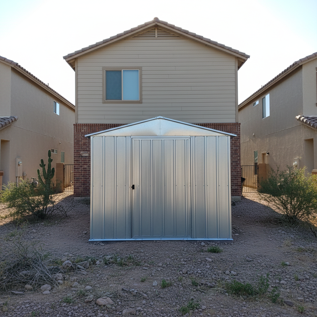 Metal Frame Sheds