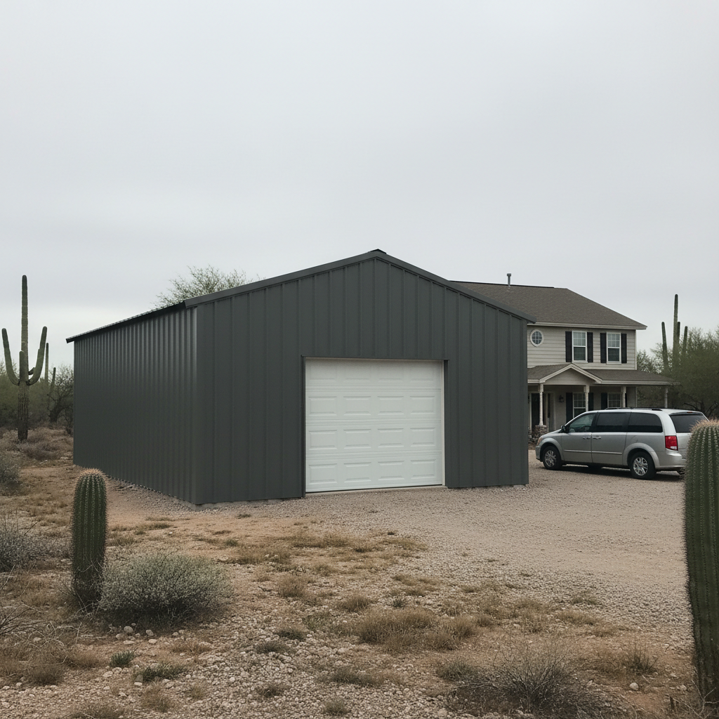 Metal Frame Garages