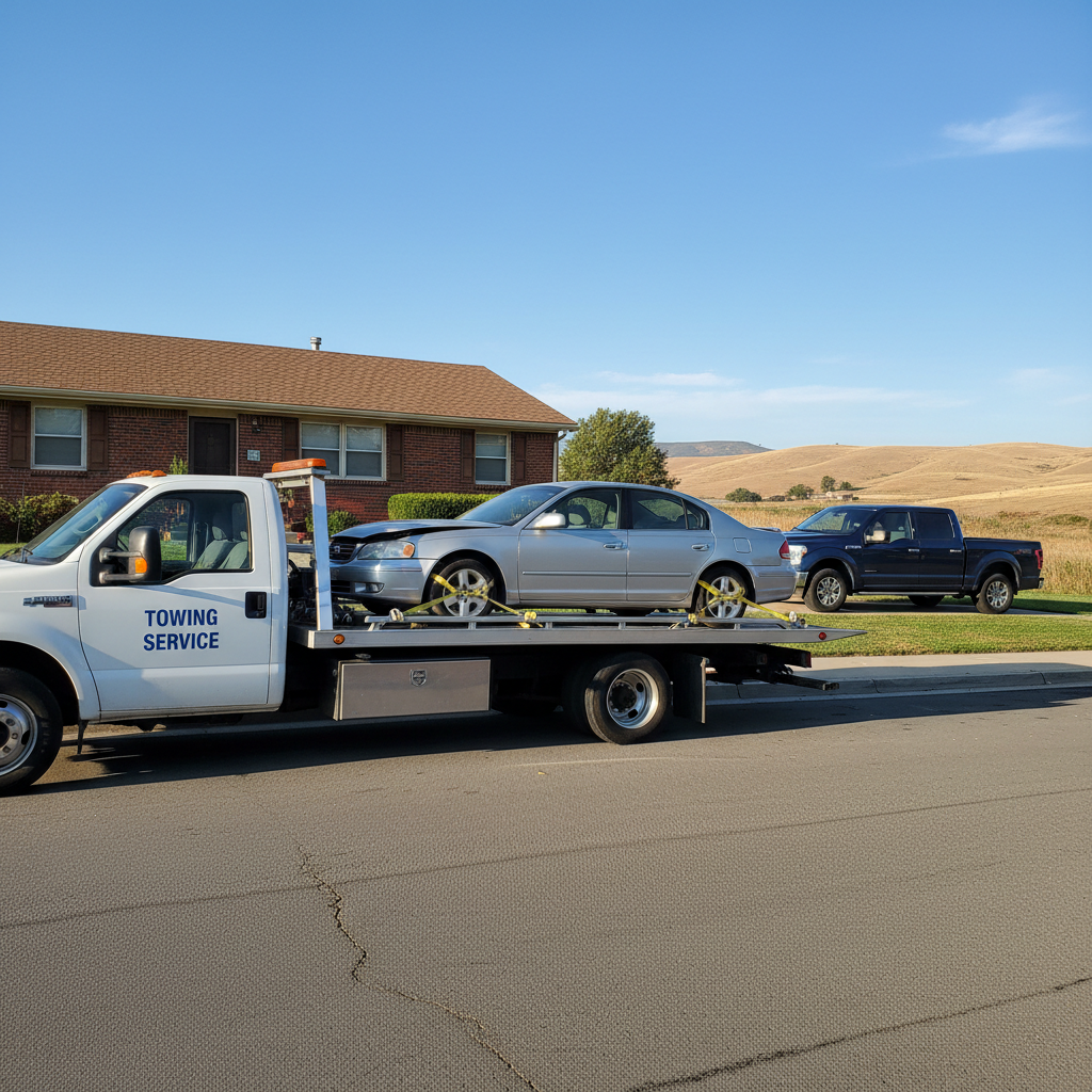 Flatbed Towing