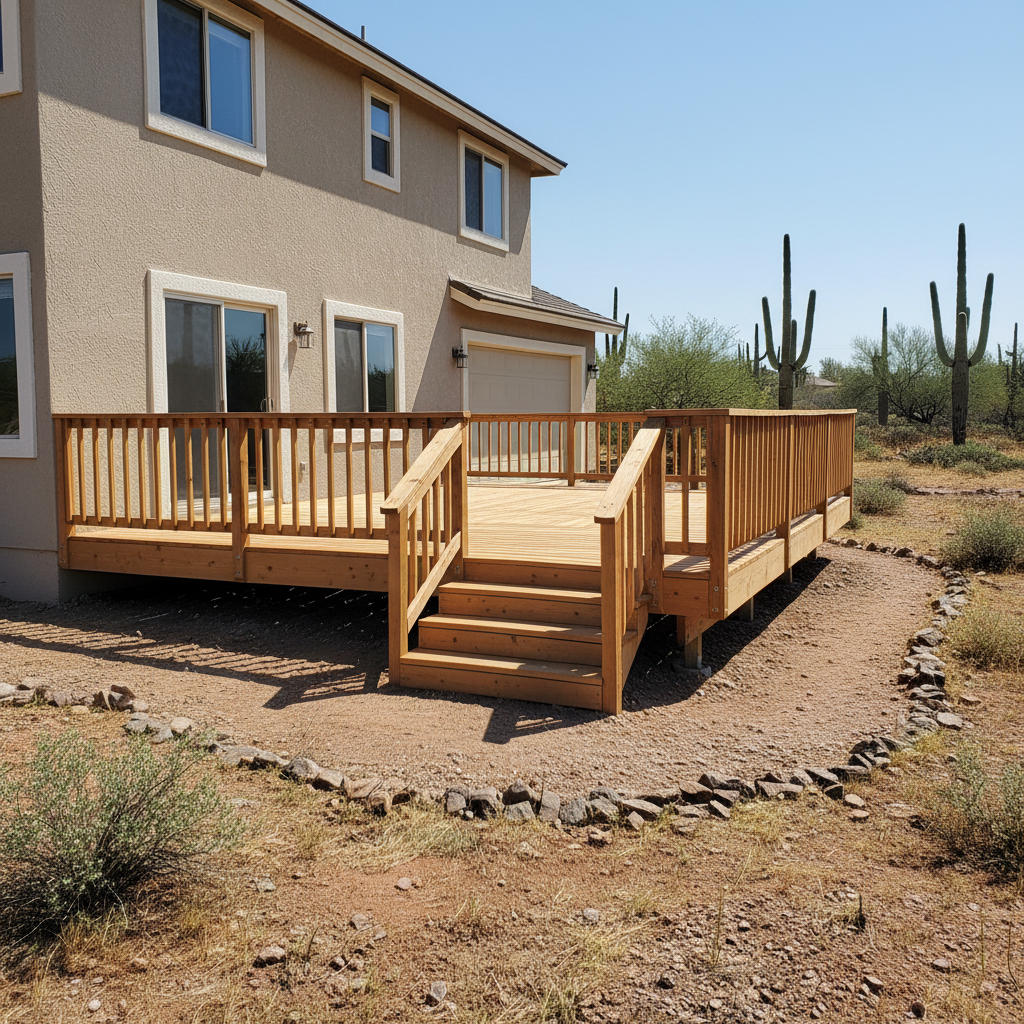 Wooden Decks in Flagstaff, AZ