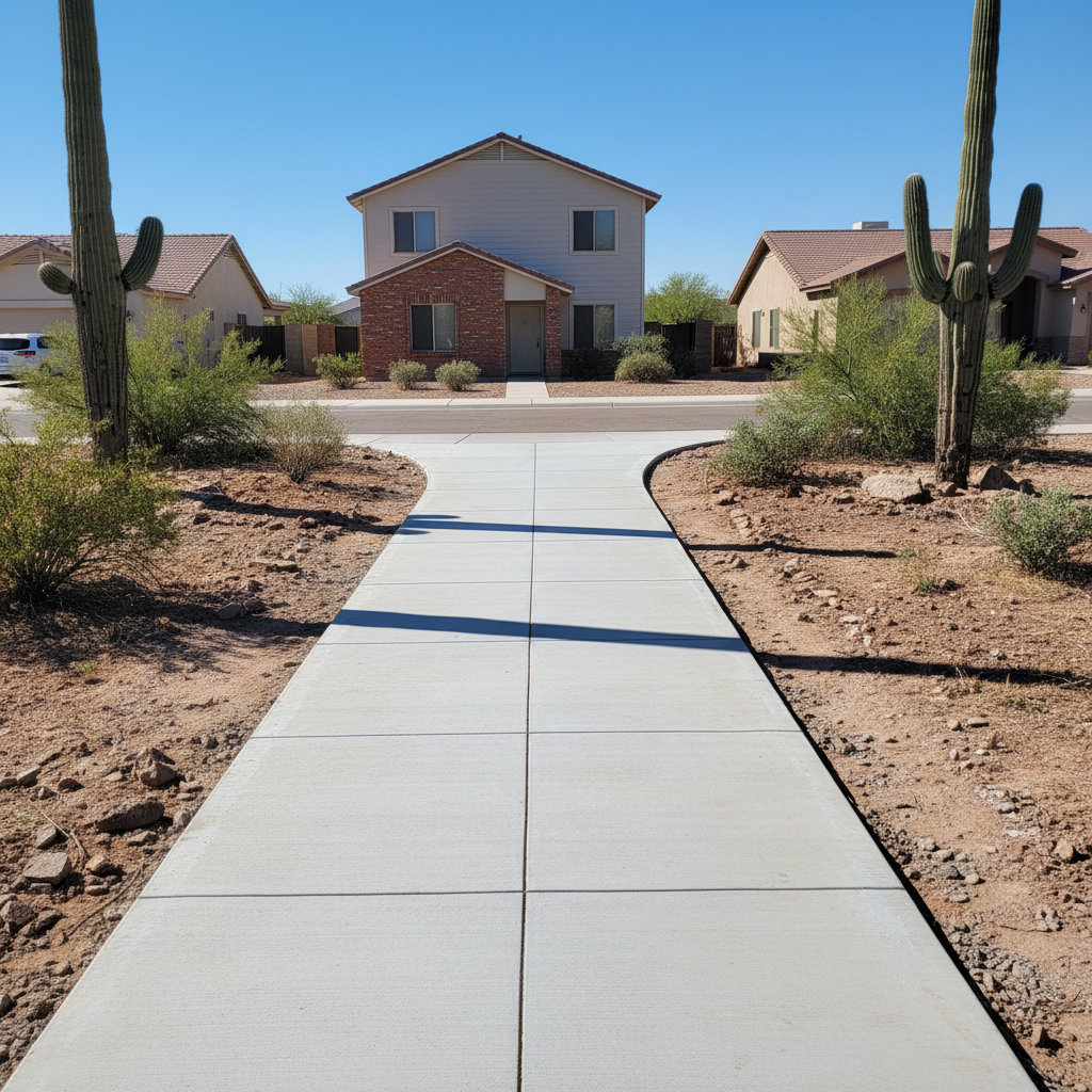 Concrete Sidewalks in Glendale, AZ