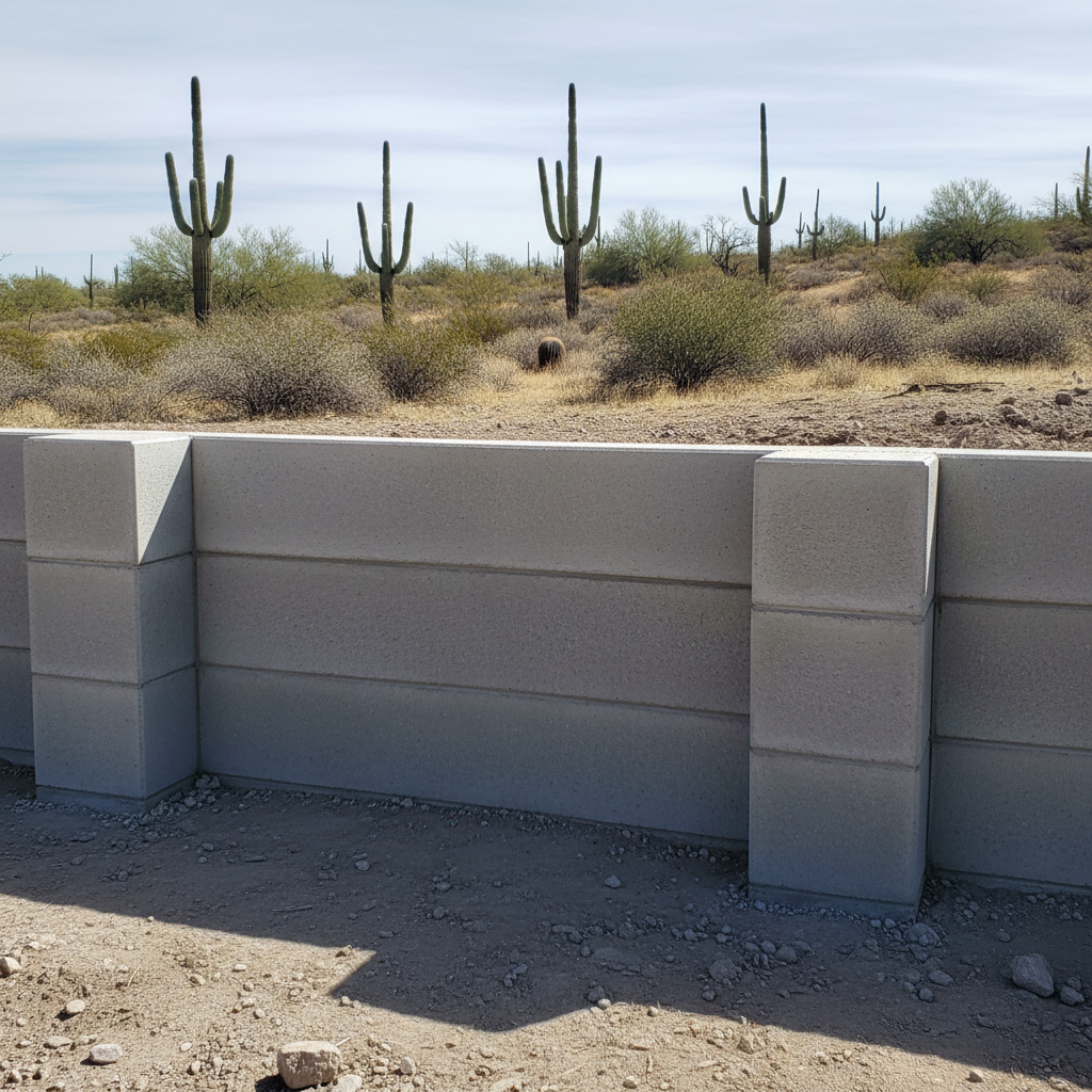 Concrete Retaining Walls in Glendale, AZ