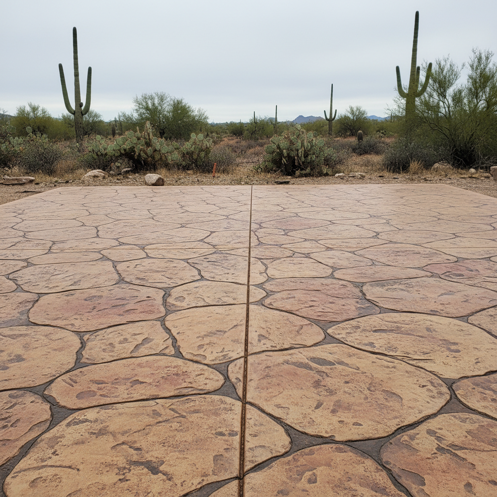 Stamped Concrete in Glendale, AZ