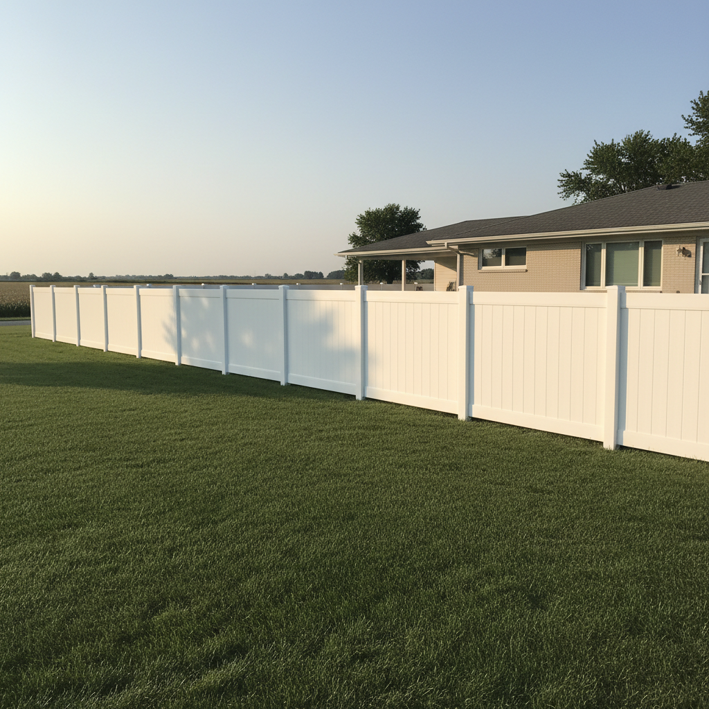Vinyl Fence Installation in Lincoln, NE