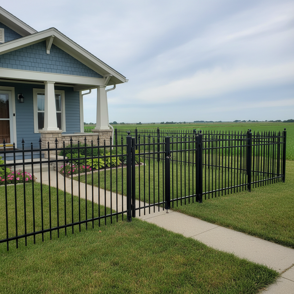 Aluminum Fence Installation