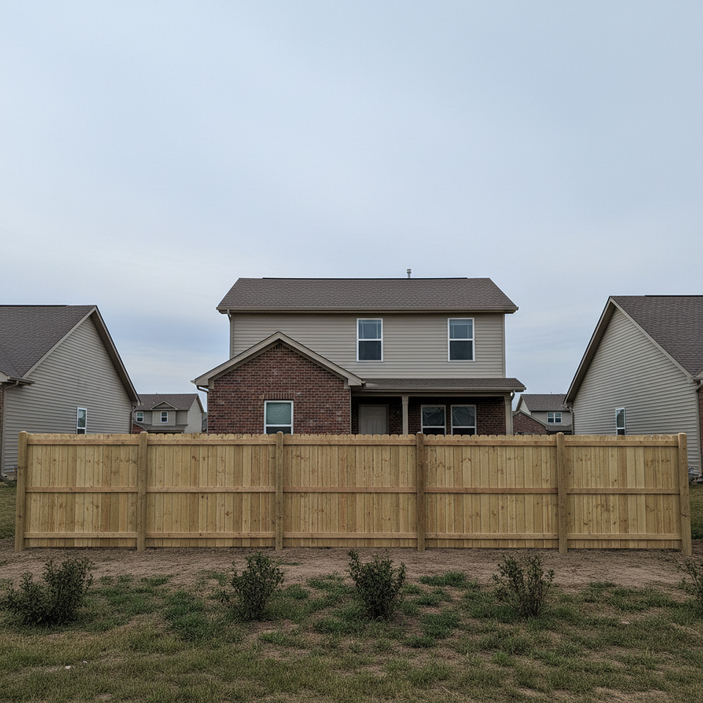 Wood Fence Installation in Lincoln, NE