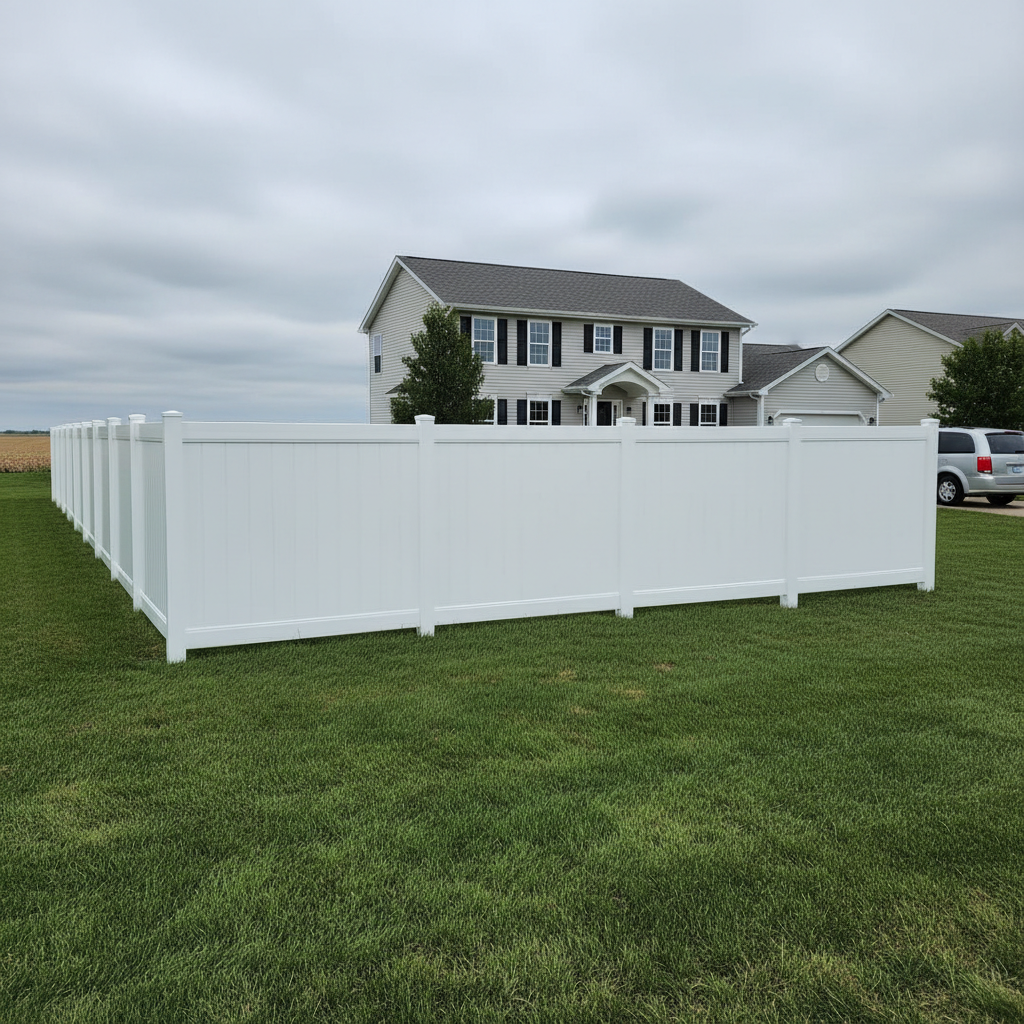 Vinyl Fence Installation