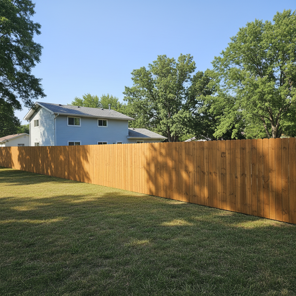 Fence Staining and Painting