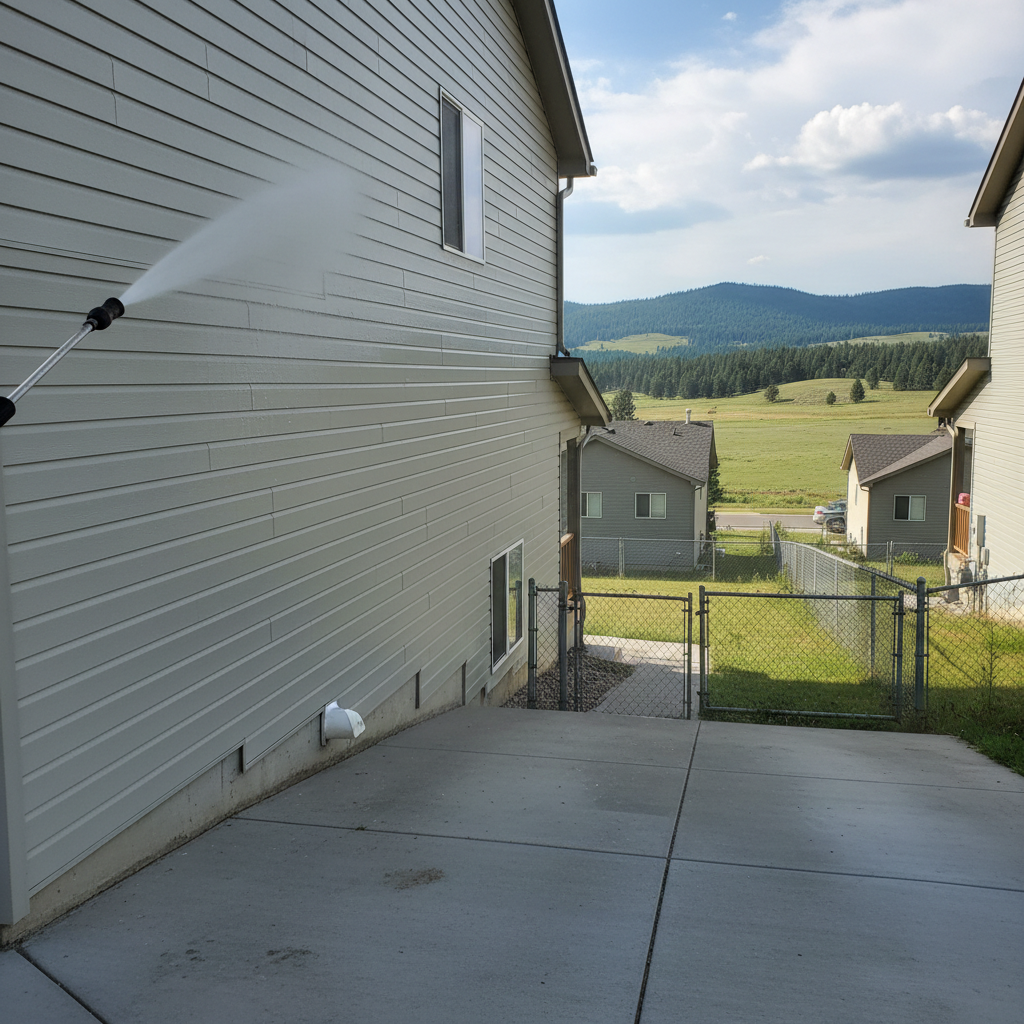 Siding Cleaning in Kalispell, MT