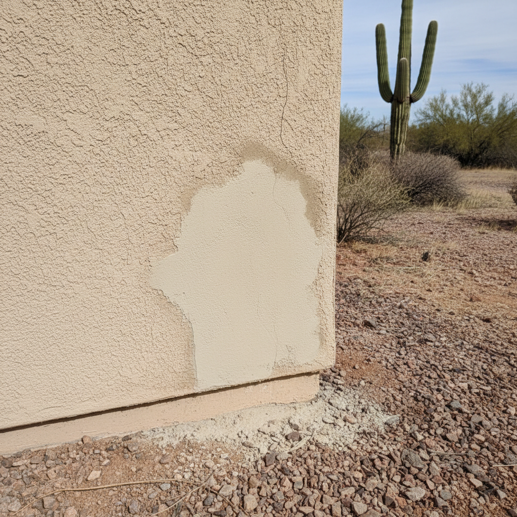 Stucco Repair in Queen Creek