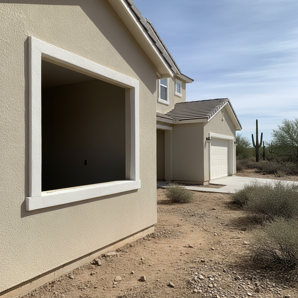 EIFS Installation in Queen Creek