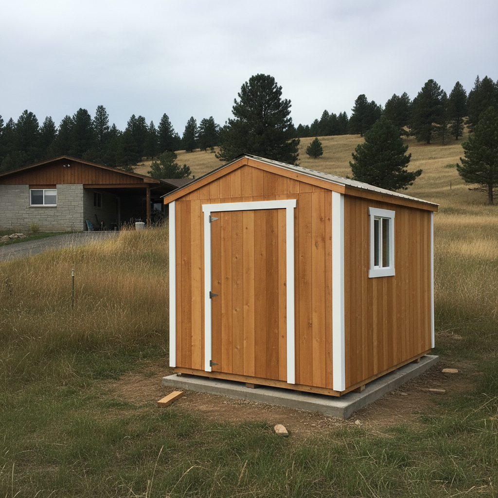 Shed Delivery and Installation