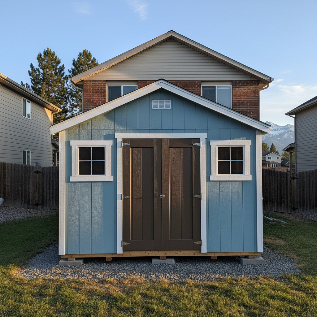 Shed Delivery and Installation