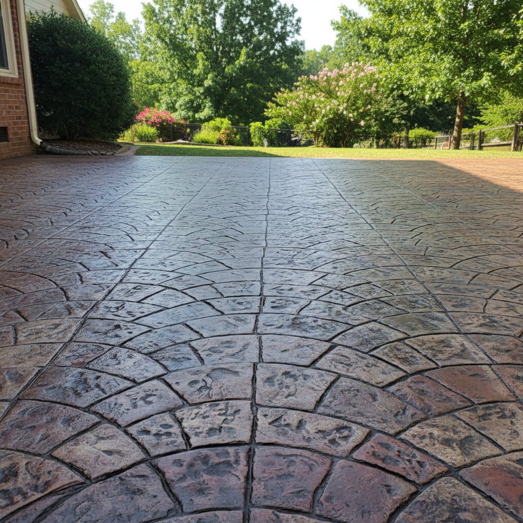 Stamped Concrete in Hoover