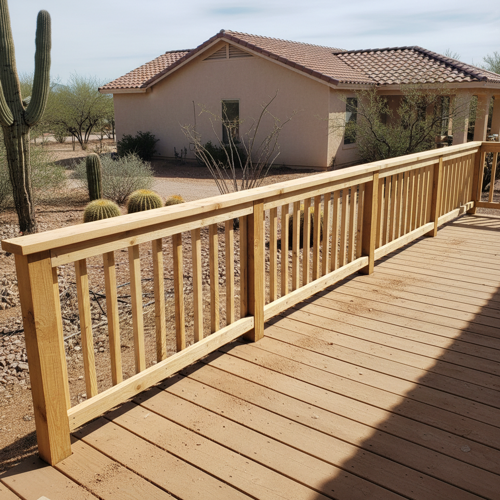 Deck Railing Installation in El Mirage