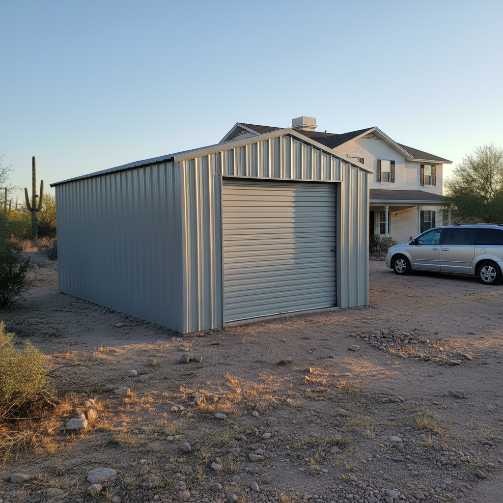Metal Frame Garages