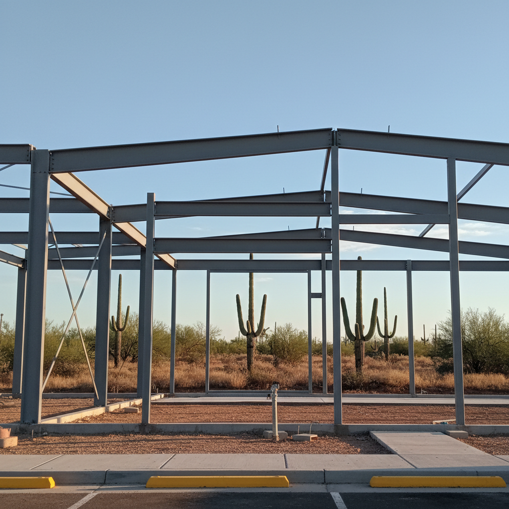 Steel Frame Erection