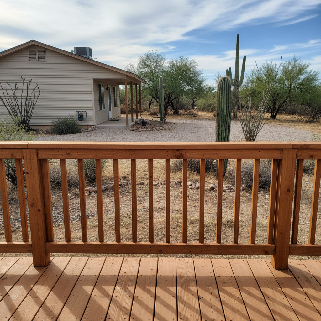 Deck Railing Installation