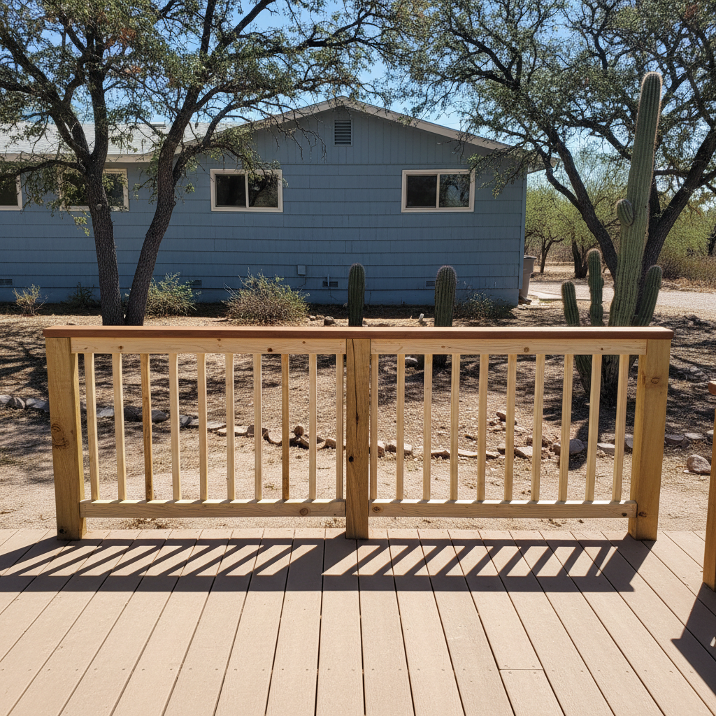 Deck Railing Installation
