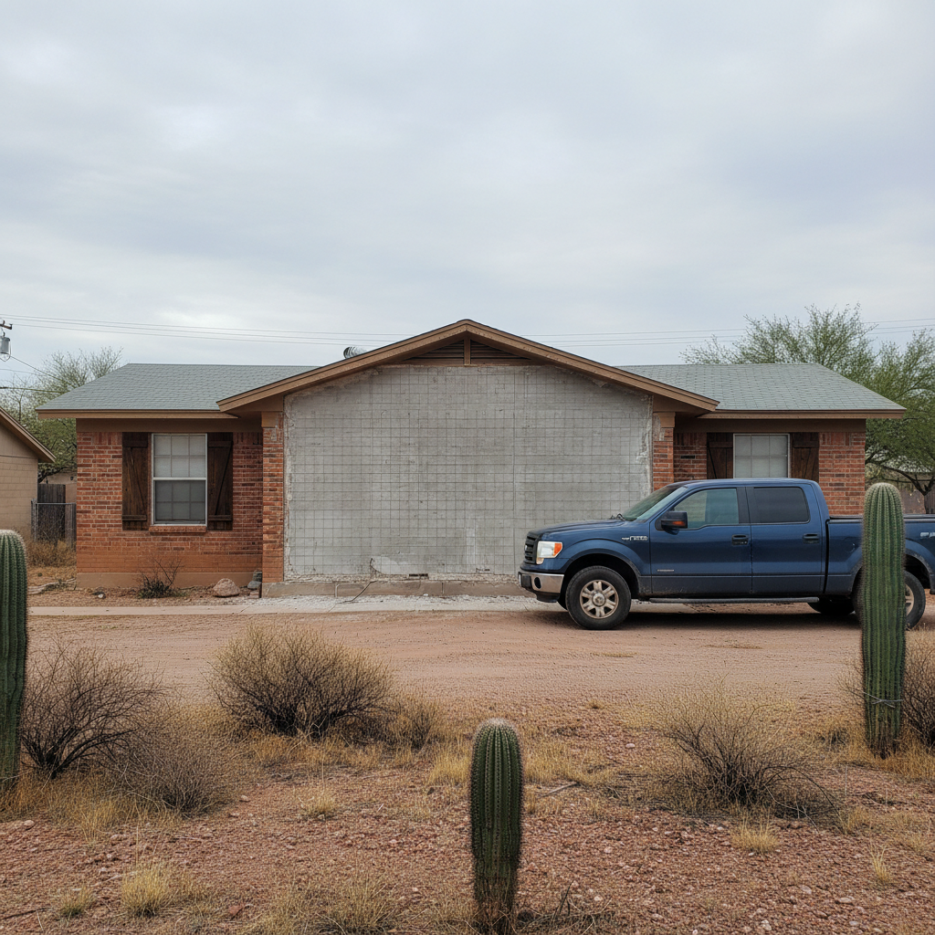 Stucco Removal in Mesa