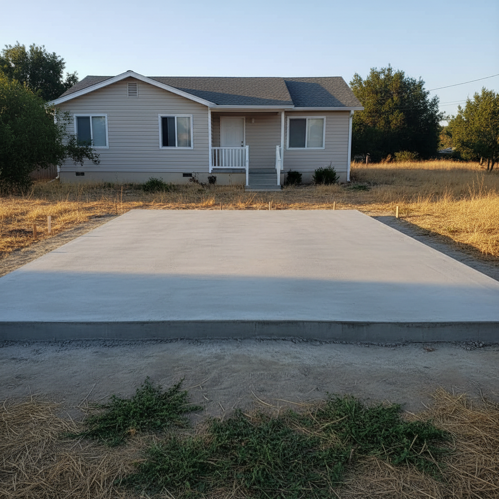 Shed Foundation Work